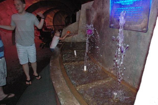 Water fun at the COSI