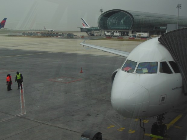 The Charles DeGaulle airport.