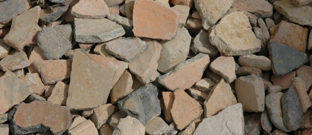 Ancient pottery shards
