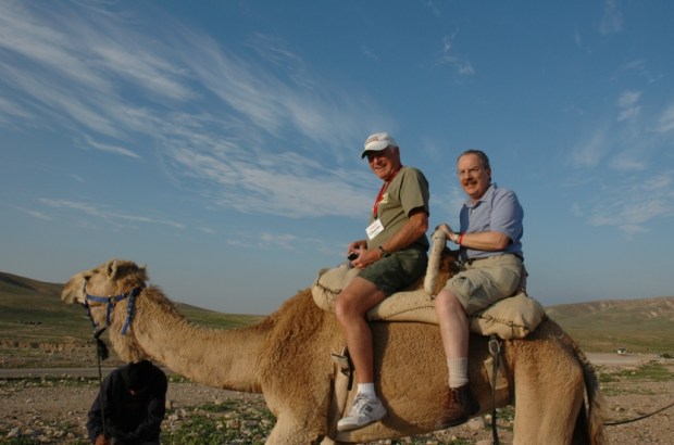 Charlie and me on the camel