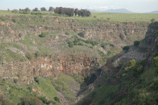 Mt. Hermon from Gamla & Gamla Falls