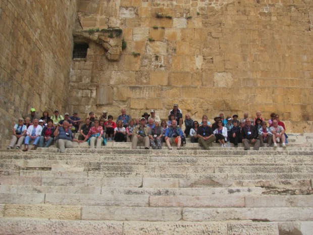 Sitting on the Steps