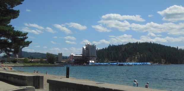 Beautiful downtown Coeur D'Alene