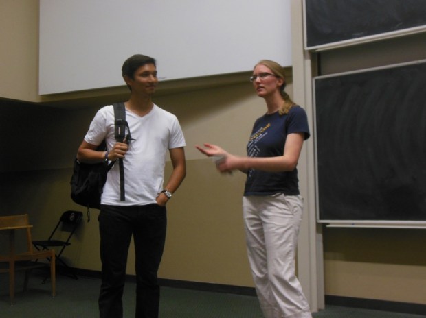 Behold, an international student