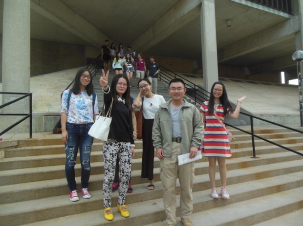 New friends who have just arrived in Madison