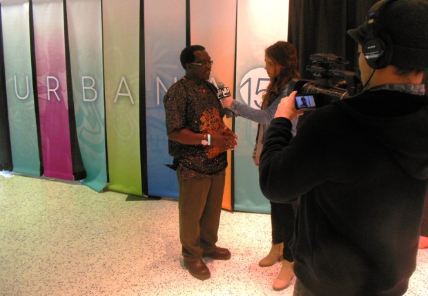 JUCE TV interview at Urbana 15