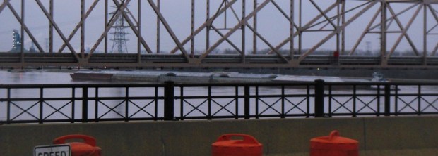 Mississippi River barge