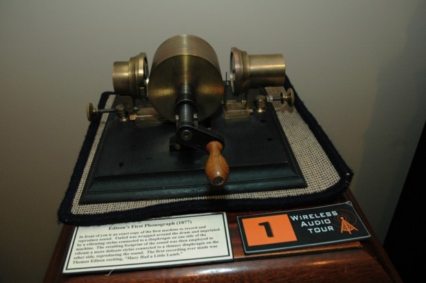 Edison's First Phonograph