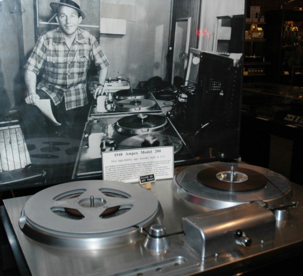 Bing Crosby played a key role in the development of magnetic recorders.