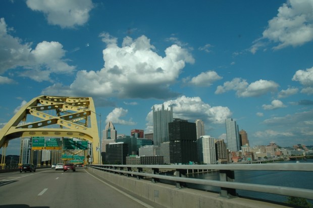 Allegheny River in Pittsburgh.