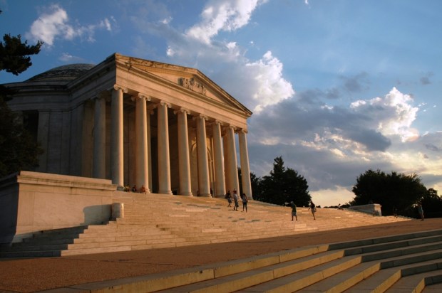 the Jefferson Memorial 