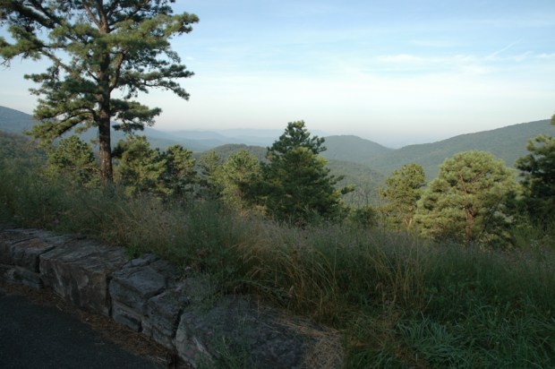 Skyline Drive, in the Shenandoah National Park.