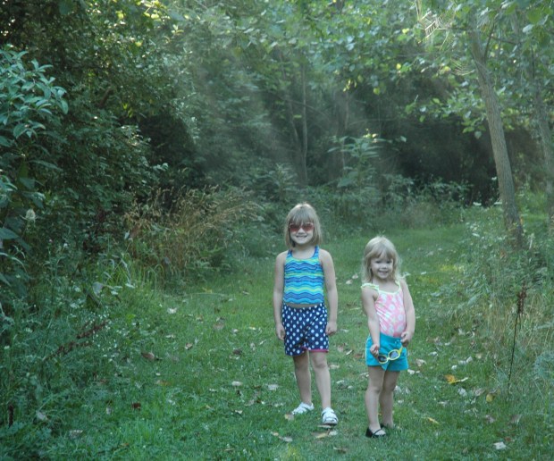 catching sunbeams with Lana and Audrey