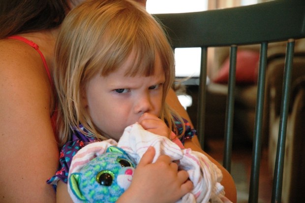 Sometimes waiting to have your turn with the computer is no fun. 