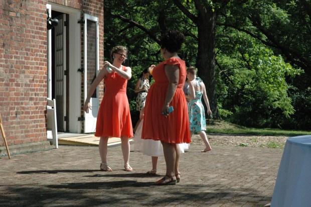 With the proper preparation, the celebration continued. 