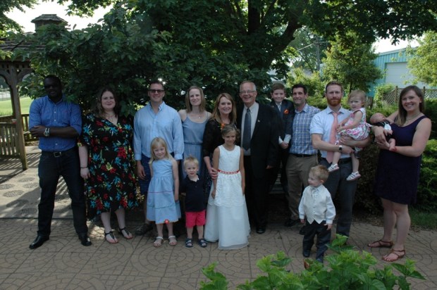 Keith had the whole family together.