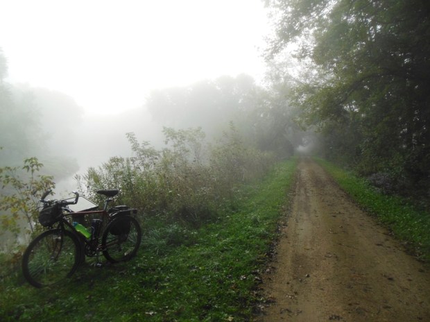 along the Baraboo River.