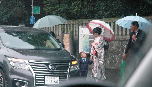 And this is not the bride. 