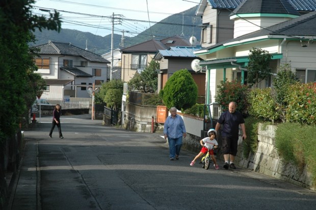 Early morning jaunt.