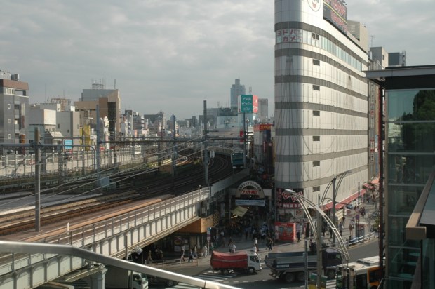the open air market I noticed across the street. 