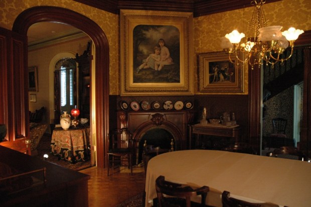 the formal dining room