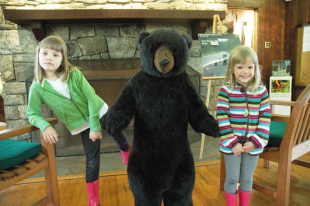 With Mr. Marshmallow