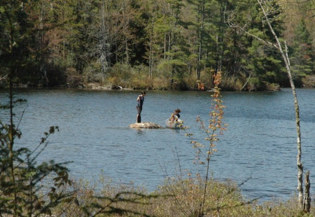 Photo op on the lake