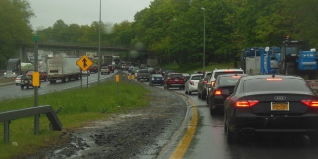 Traffic Jam getting onto I-95