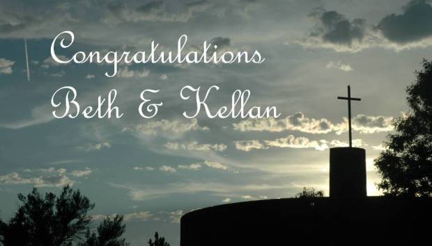 Congratulations Beth & Kellan!