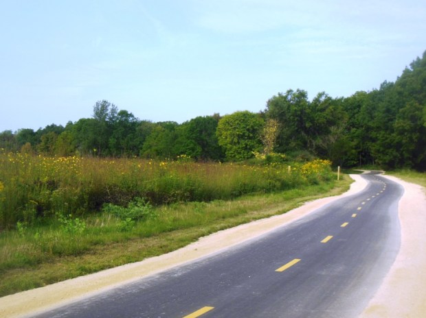 The Lower Yahara River Trail is a beautiful new trail through Lake Farms Park. 