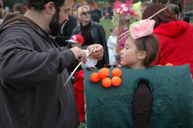 When you're sushi, smores are more of a challenge. 