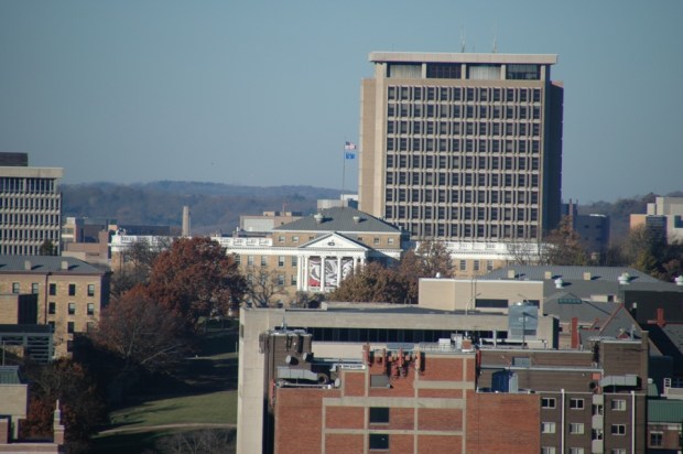 And my new zoom lens brings Bascom Hill a lot closer to the capitol. 