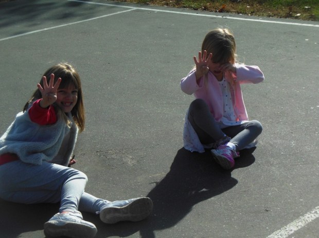 Four more baskets to shoot. 