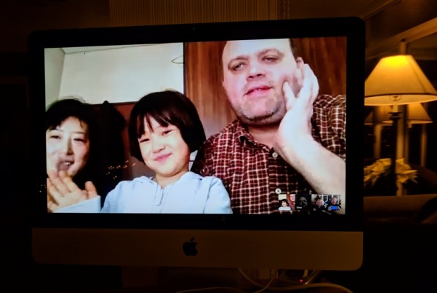 At the end of the day, at the end of the year, it's fun to connect to far flung family members electronically. 