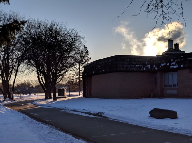 The new day and the new year dawned crisp and cold.