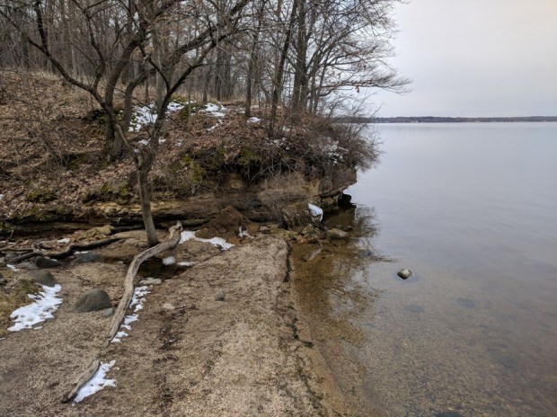 Farther along the Mendota Shore, Raymer's Cove. 