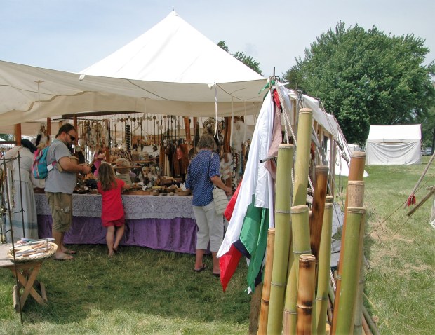 Drew recognized one of the vendors