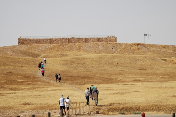 The desert fortress of Arad.