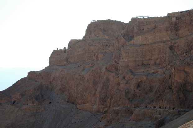 Herod's north palace was tiered in several layers.