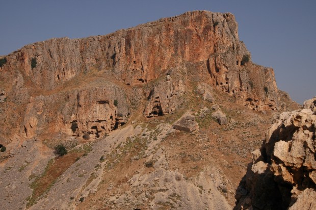 The caves of Mt. Arbel held Jews, who hid from the Romans, in the first century. 