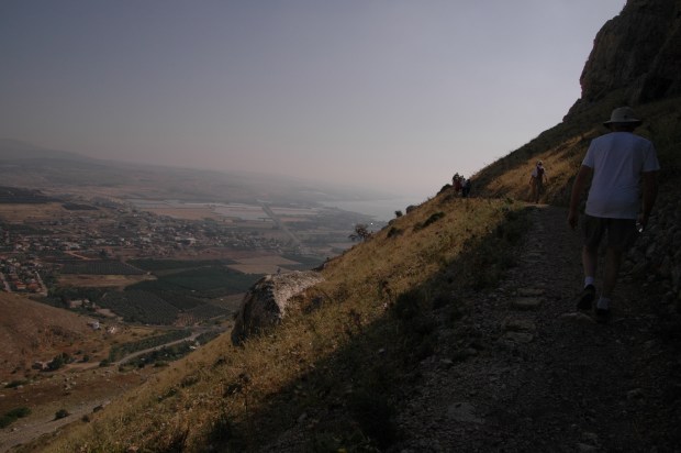 Soon we were seeing beautiful views of the Sea of Galilee.