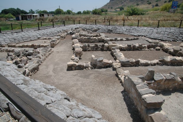 The first century city of Magdala (home of Mary Magdalene) is just inches underneath the surface at this location.