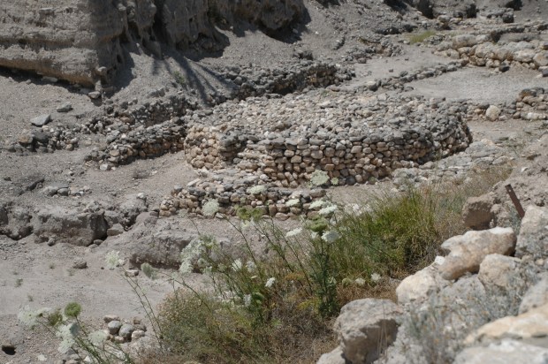 The Bronze Age circular altar for cultic worship.