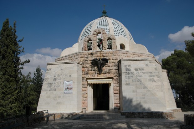Then we stopped at the Shepherd's fields in Bethlehem. 