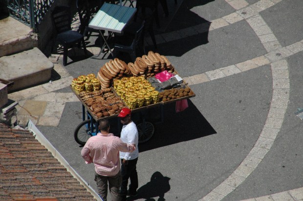 Also a new perspective on colorful street vendors. 