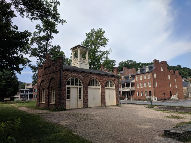 This is the firehouse that became John Brown's Fort in 1859.