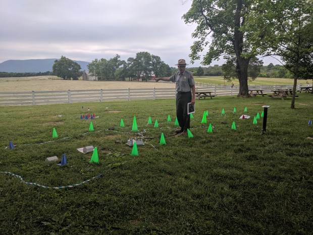 The Belle Grove plantation was the scene of a major Civil War battle,