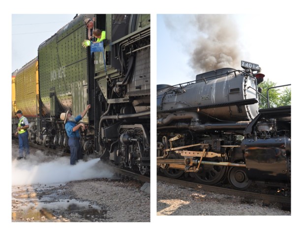 the train built up a head of steam, blew the whistle and chugged on out of Merrillan.