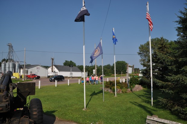 We settled in at a small park in downtown Humbird,