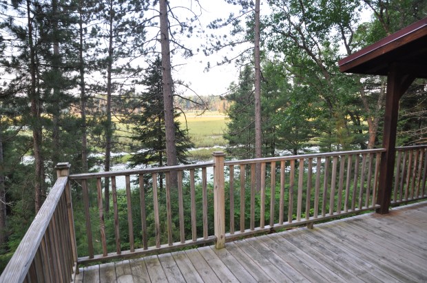 One regret, we should have spent more time sitting on the rocking chairs on the deck.